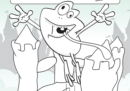 crazy-arie-kleurplaat